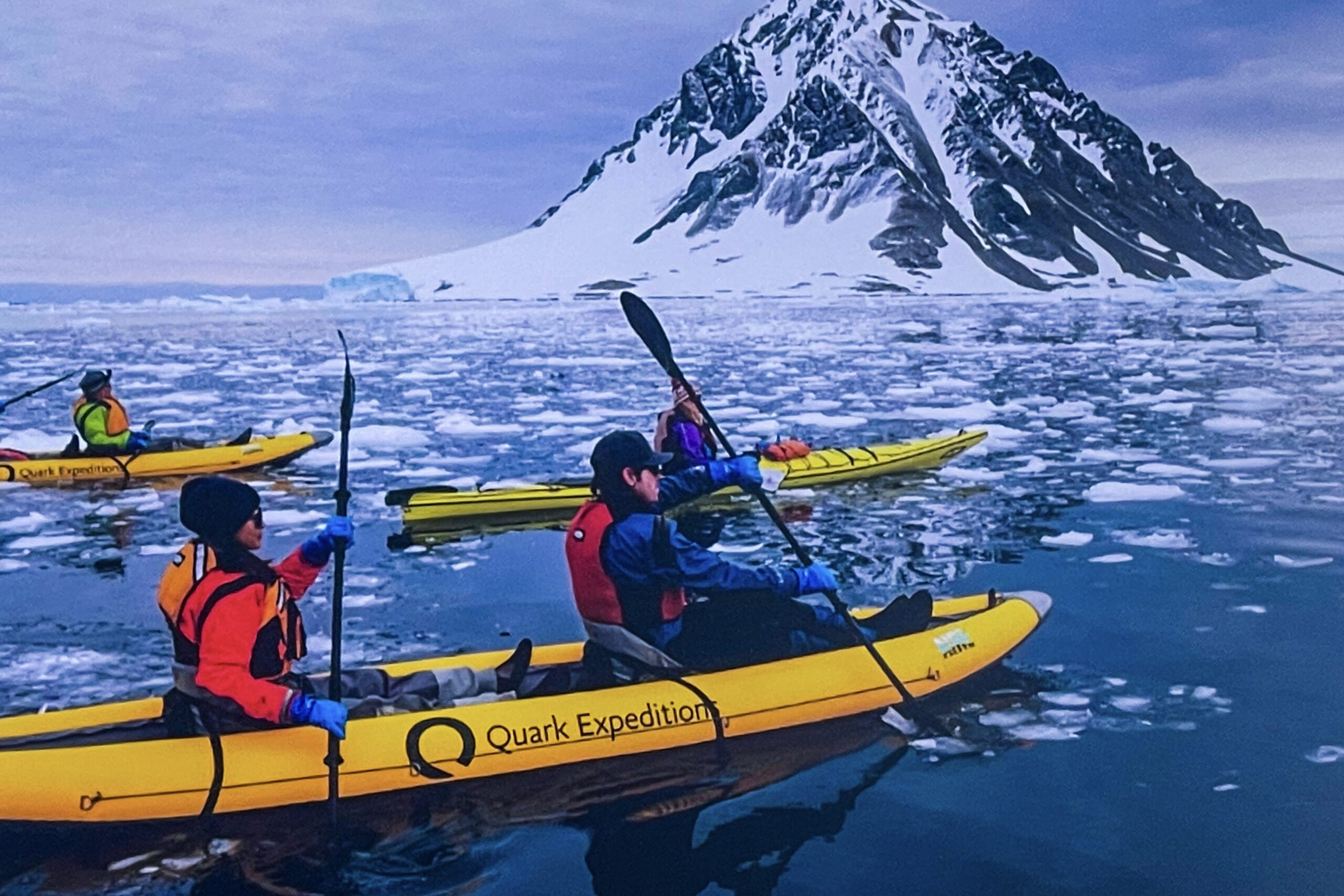 adventure in kayaks