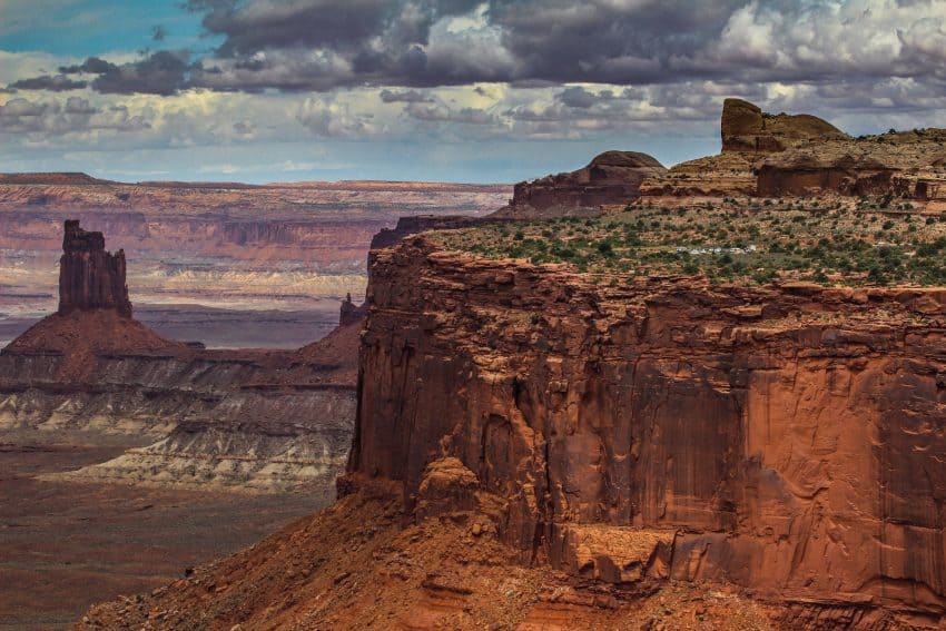 Thousands of years in the making Canyonlands is a Redrock phenomenon various winds and erosion.