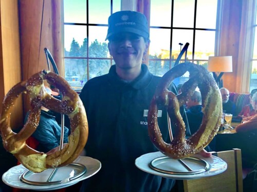 giant pretzels