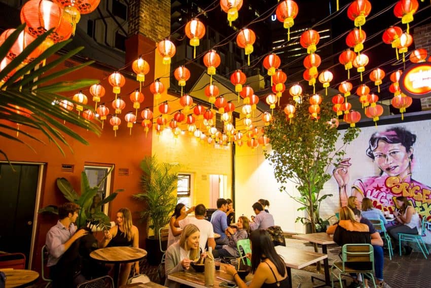 Mingle with friendly Sydneysiders in the hip inner-city neighborhood of Chippendale.