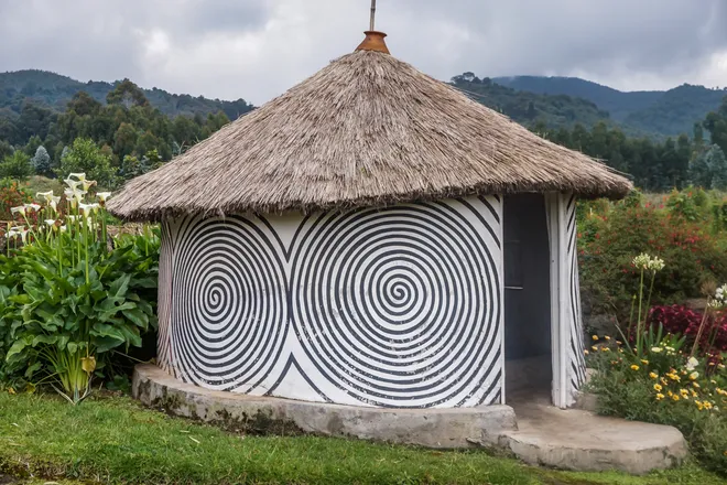 traditional huts