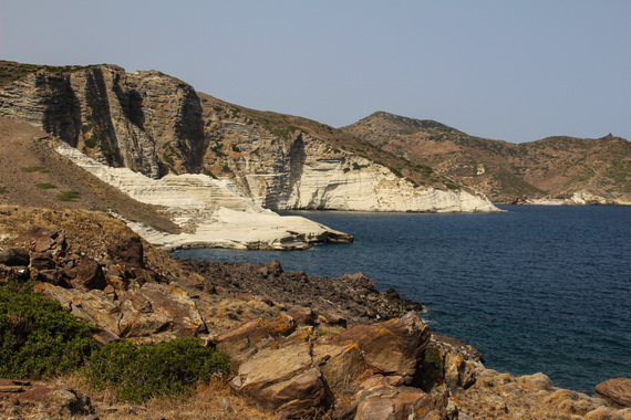 Kimolos Rocky Secluded Beach